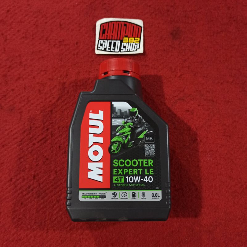 Oli Motor Matic MOTUL Scooter Expert LE 10W-40 0,8L 800ml PCX 150 ADV 150 Vario 150 / 125 Mio Beat