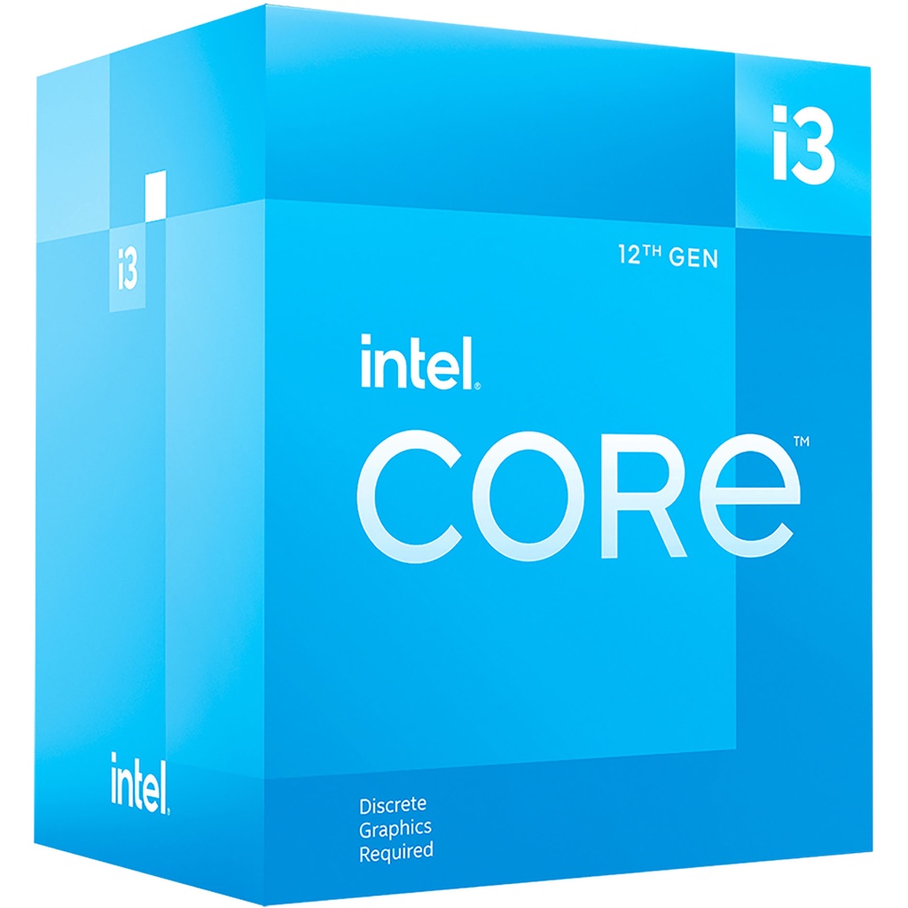 Intel Core i3 12100F Box | 4.3Ghz 4C 8T | GEN 12th LGA1700 Alder Lake