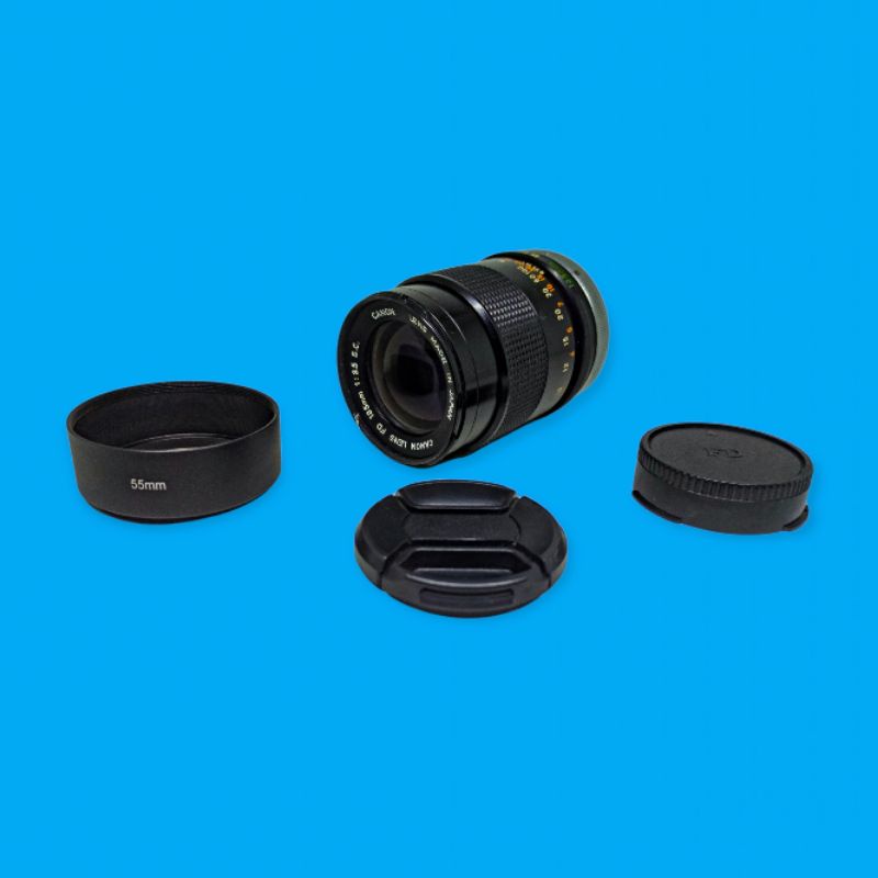 Lensa Fix Manual Canon FD 135mm f/3.5 S.C.