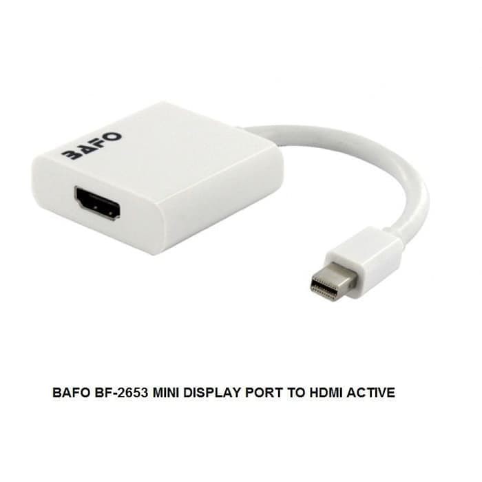 Accessories Kabel Mini Display Port To HDMI Active - Merk Bafo (BF-2653)