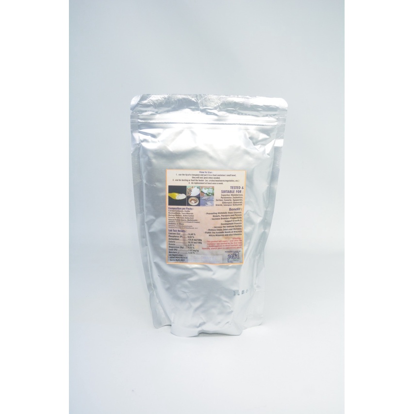 Calcinut BE 550gr/ Calcium Burung / Kalsium burung pengganti sotong