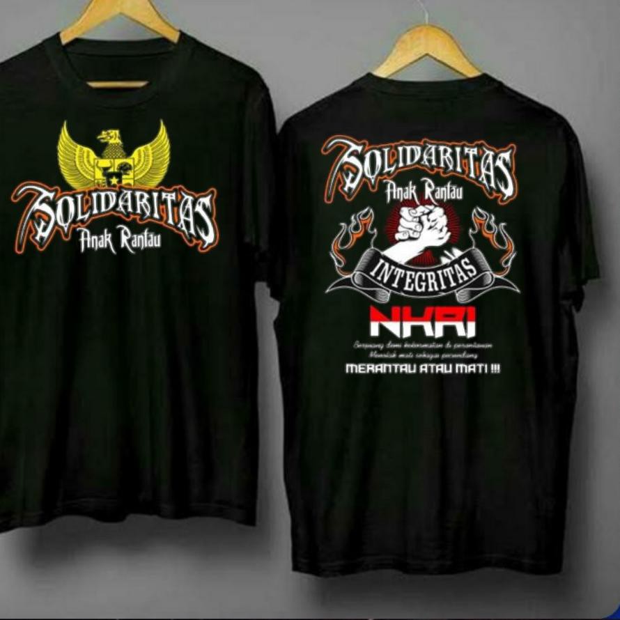 PRODUK TERBARU KLIK FASHION KAOS DISTRO KAOS ANAK RANTAU SOLIDARITAS NKRI KAOS PRIA GUDANG DISTRO CF