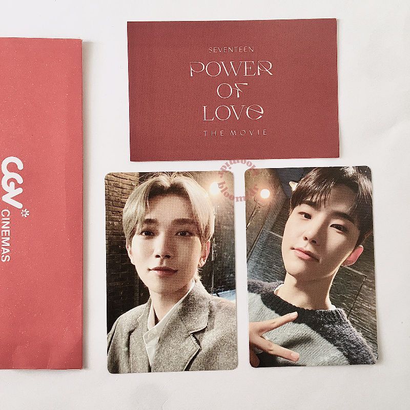 want to sell — seventeen joshua hoshi power of love benefit cgv korea