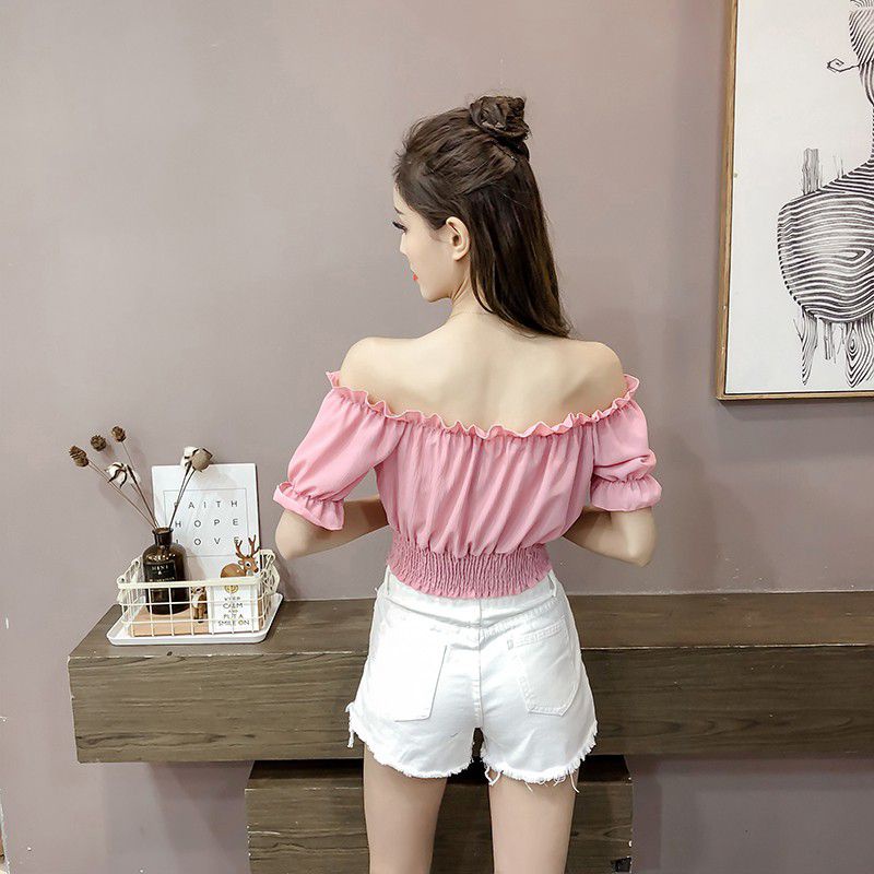 BAJU ATASAN SABRINA/BLOUSE KOREAN/ATASAN WANITA KEKINIAN