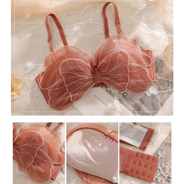 Bra Fashion (K-F39) Pakaian dalam wanita tanpa kawat / bra import korea