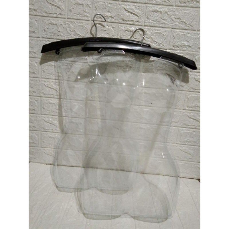 Hanger Gantung Bodi Gantung Mika Body Dinding Hanger Body Gantung Mika Bening Hanger Mika-SET B