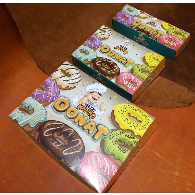 

Kardus untuk donat 12 pcs