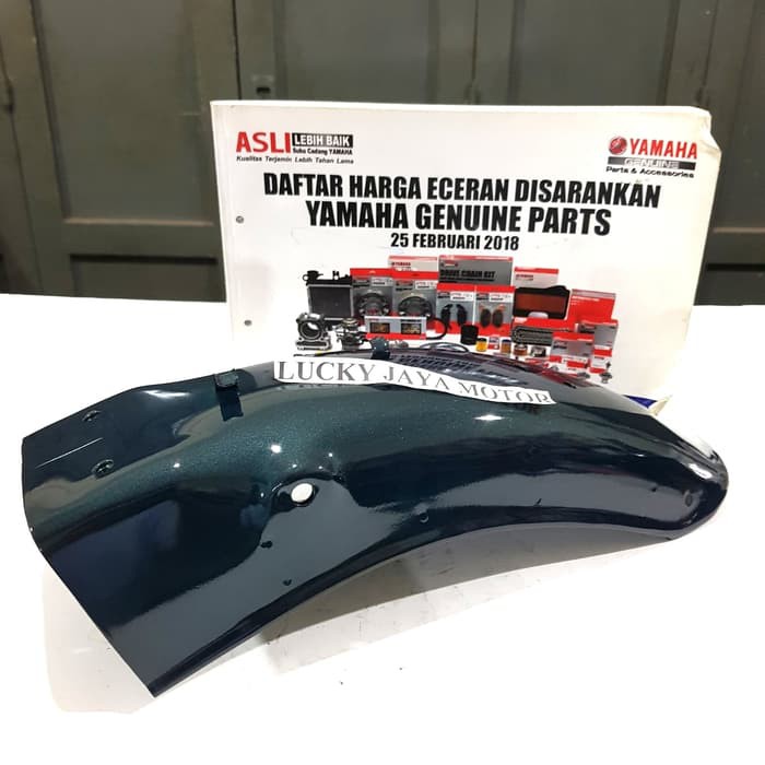 Slebor Spakbor belakang Rear fender Rxking Rx king Hijau Biru Hitam-4