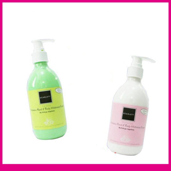 LOTION PEMUTIH SCARLETT WHITENING BODY LOTION SCARLETT SK398 Kecantikan Perawatan Tubuh