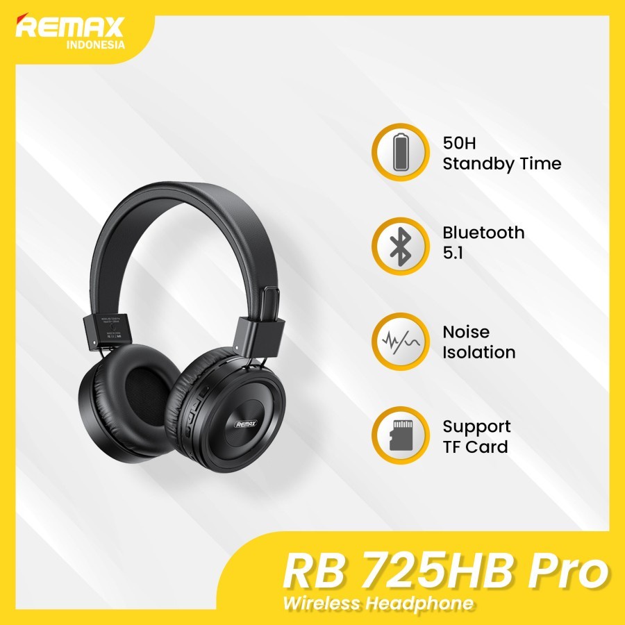 REMAX Card Wireless Headphone RB-725HB PRO