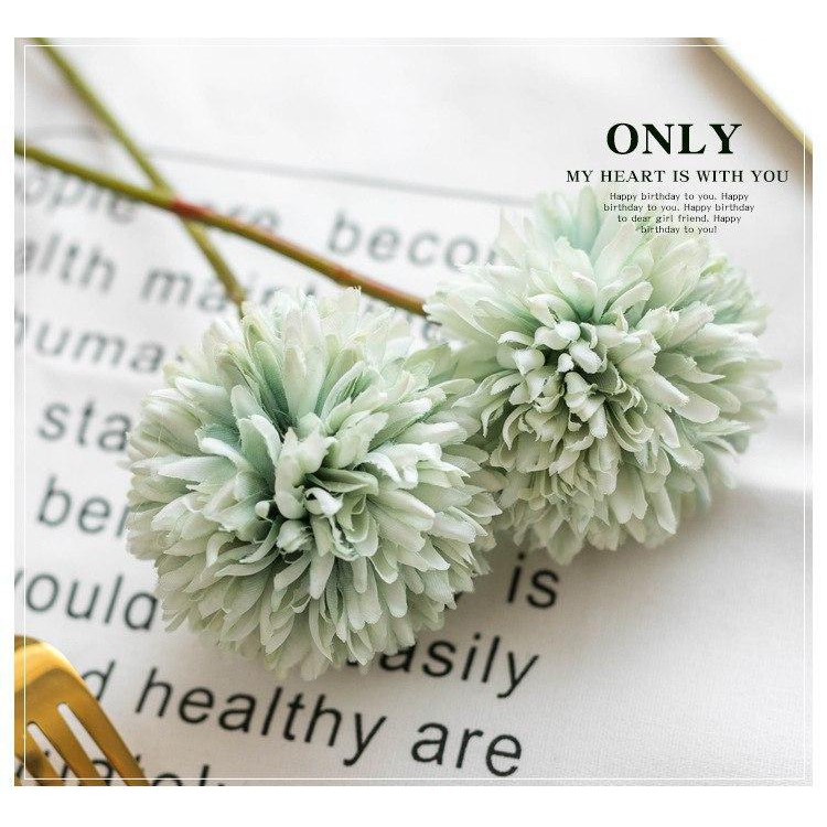 Bunga Plastik DANDELION - Artificial Flower - Bunga Hydrangea - Bunga Impor Dekorasi Pesta Hias-7
