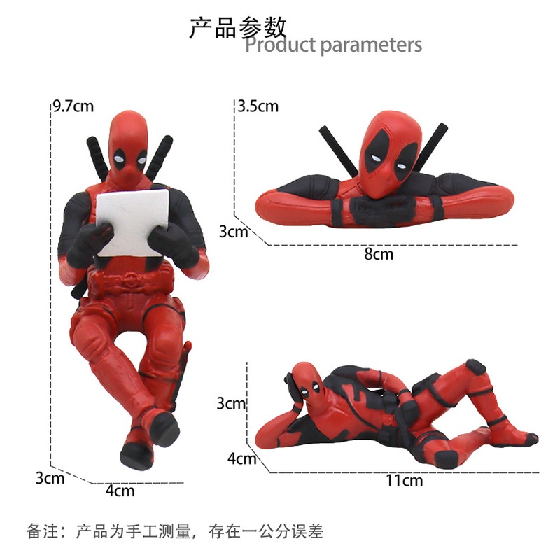 Ornamen action figure Deadpool