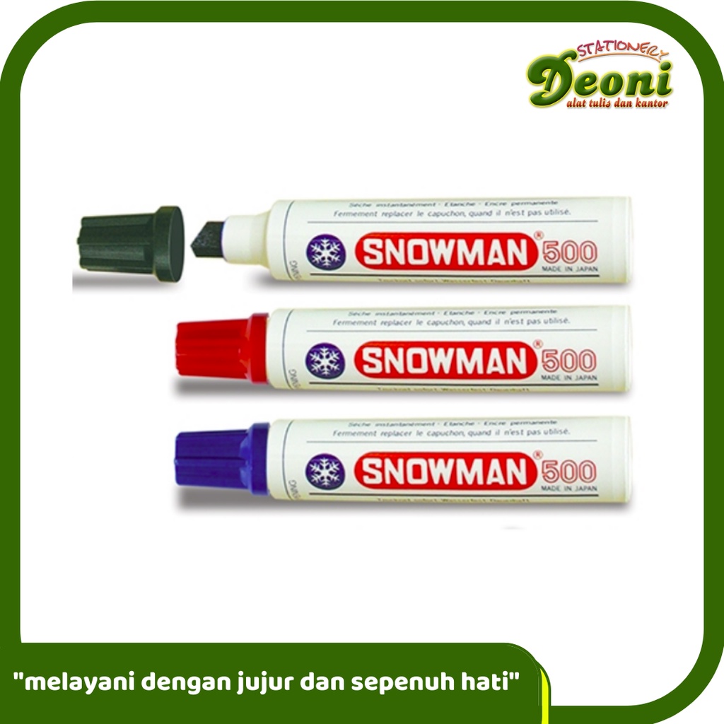 

SNOWMAN JUMBO J 500 Permanent Marker Warna Satuan