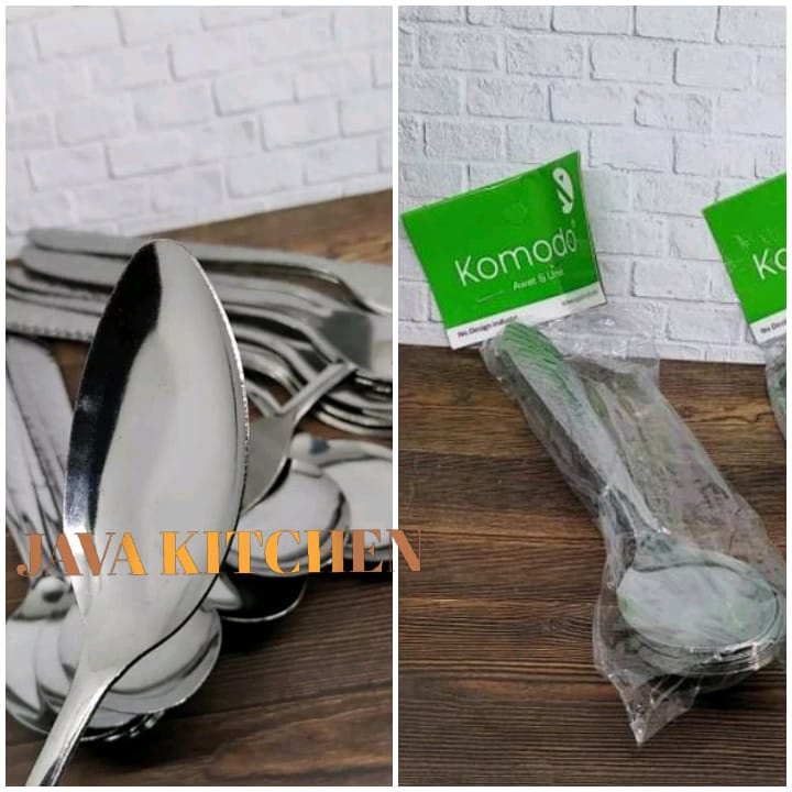 Sendok makan stainless tebal Sendok makan set Sendok makan 1 lusin Murah