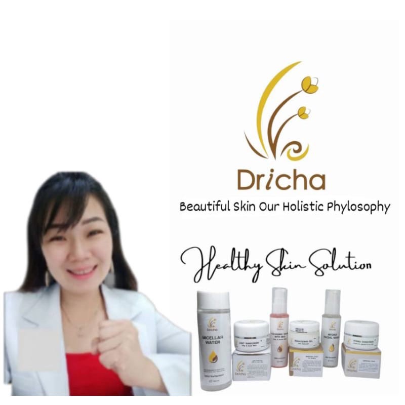 paket basis dricha by dr ika oily, acne, normal, dry skin