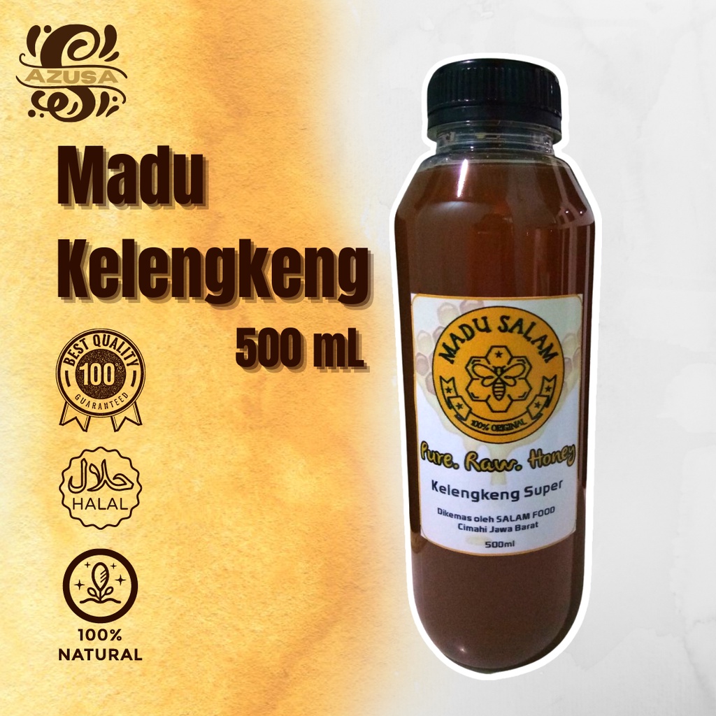 

Madu Kelengkeng 500 mL/ Madu Murni Original 100%/ Madu Lebah Melifera/ Madu Asli Alami/ Natural Alami/ Raw & Pure Honey/ Madu Mentah Asli/ Super Food/ Immune Booster