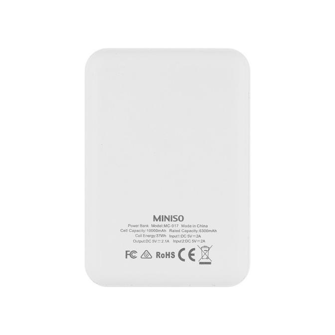 Miniso X We Bare Bears Powerbank 10000Mah Model: Mc-017 Power Bank Sukaping.Com1