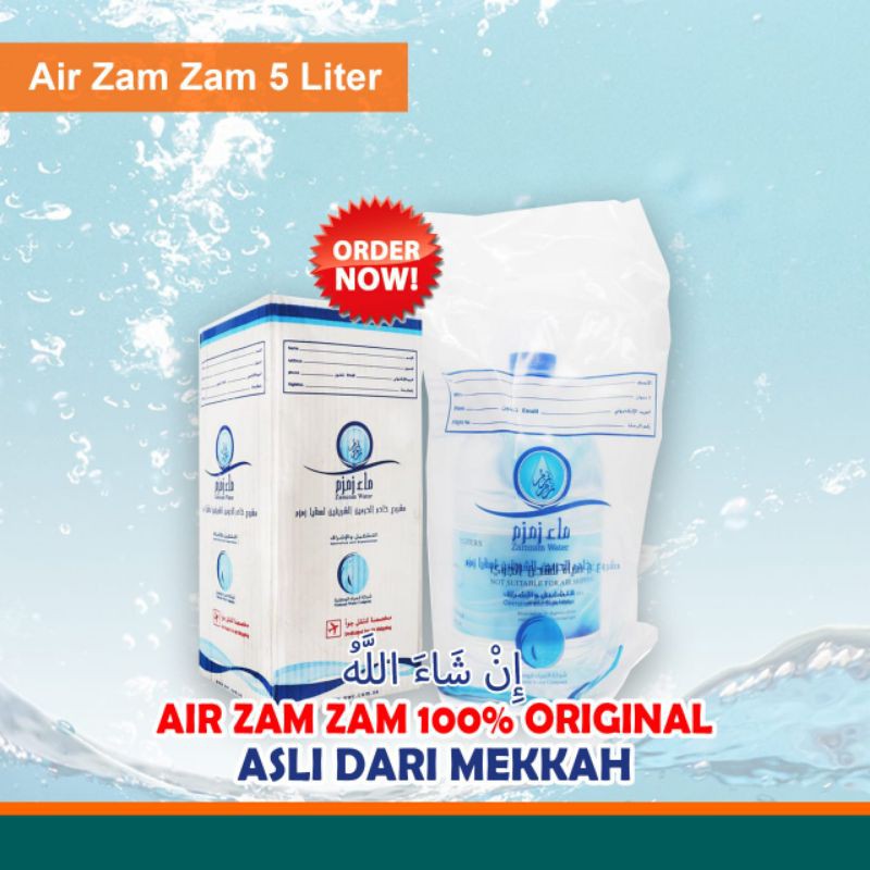 

Air Zam Zam Insya Allah Original Asli Dari Mekkah