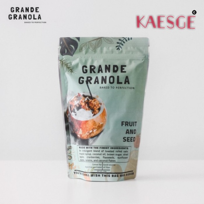 

GRANDE GRANOLA - FRUITS AND SEEDS 230 GR