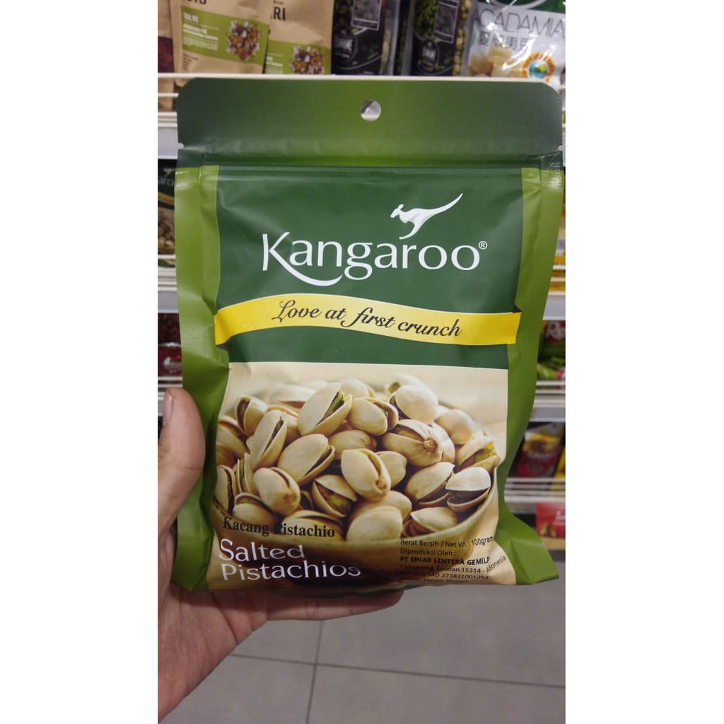 

KANGAROO SALTED PISTACHIOS 100gram