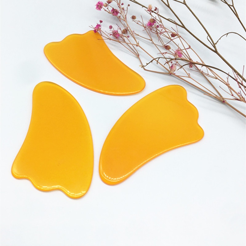 [Natural Resin Gua Sha Massage Tools For Scraping Facial and Body Skin Massage] [Personal Health Care Tools]