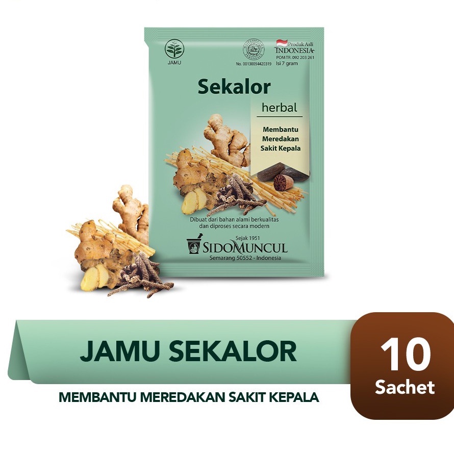 

Obat Sakit Kepala Sidomuncul Sekalor Obat Flu Demam Penurun Panas Migrain Minuman Herbal Segar Tradisional Bubuk Jamu