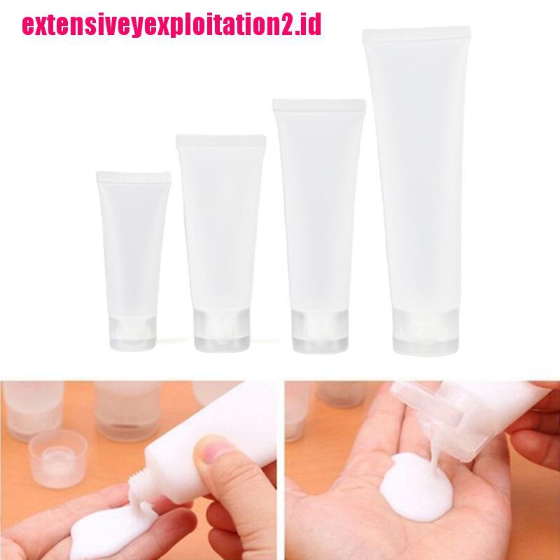 &lt; E2id &amp; &gt; Toples Krim Kosong Portable Bahan Plastik