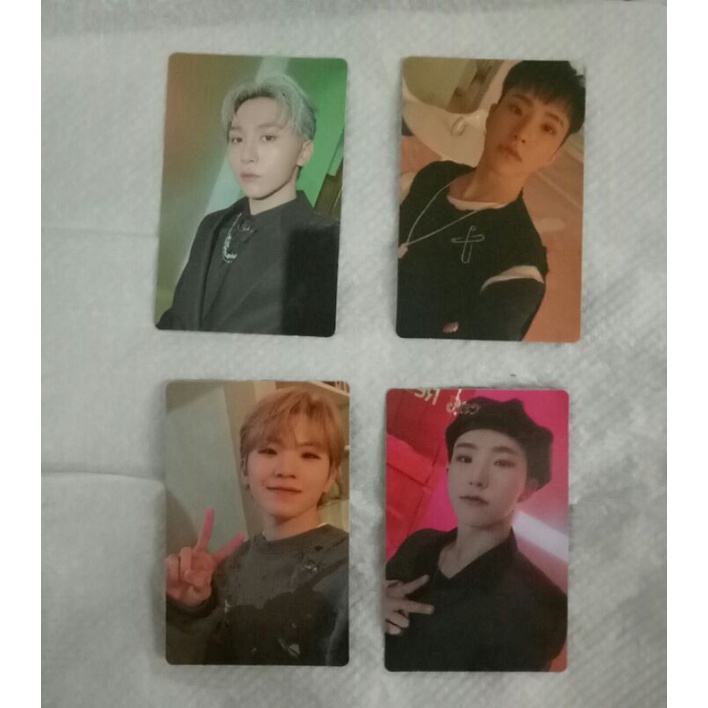 SEVENTEEN Attacca Carat Version (Carat ver / Carver) Selca Photocard (Hoshi, Woozi, Seungkwan pc)
