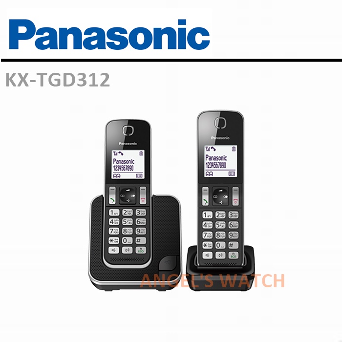 angelswatch telepon wireless panasonic KX-TGD312 TELEPON WIRELESS PANASONIC KX-TGD312 2 HANDSET