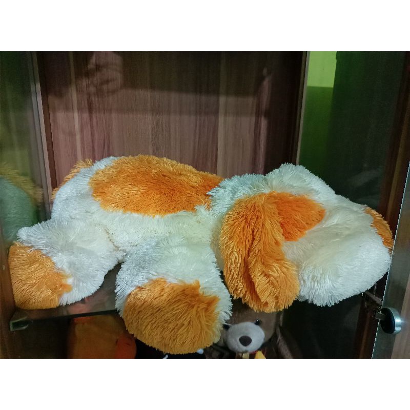 boneka anjing besar bekas pakai. kondisi mulus