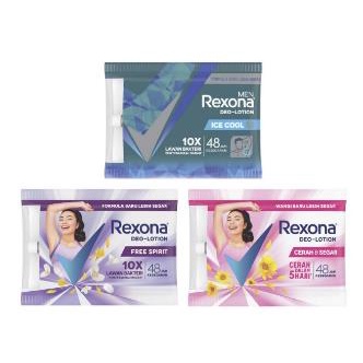 ^ KYRA ^ REXONA Deodorant Deo Lotion Travel Size - Kemasan Sachet - Netto 9 gr