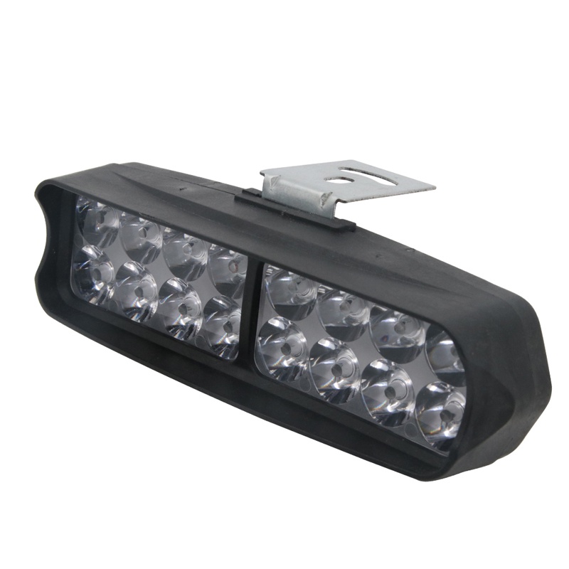 LAMPU LED BAR TEMBAK SOROT LASER GUN CREE MOTOR MOBIL 12 15 16 TITIK MATA 12W 12 15 16 WATT 12WATT DC 12V MOTOR MOBIL