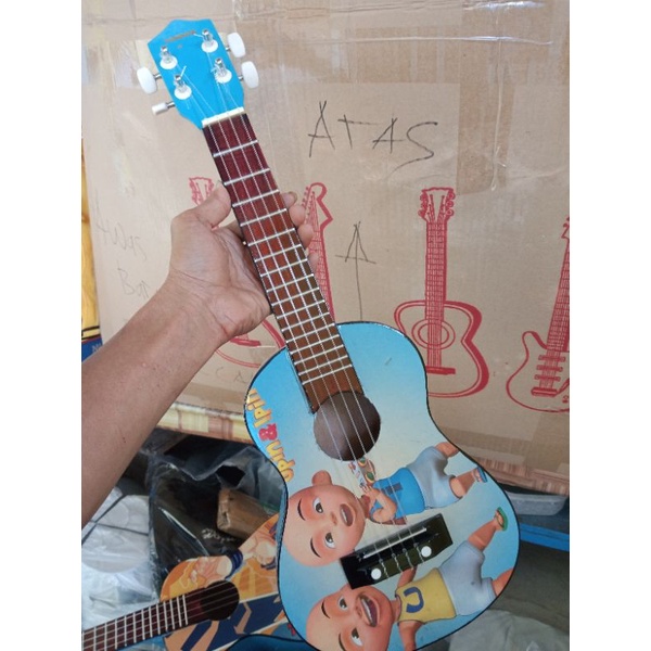 kentrung smile senar4/ukulele senar 3 dan senar4 paking aman dan BERGRANSI-PATAH