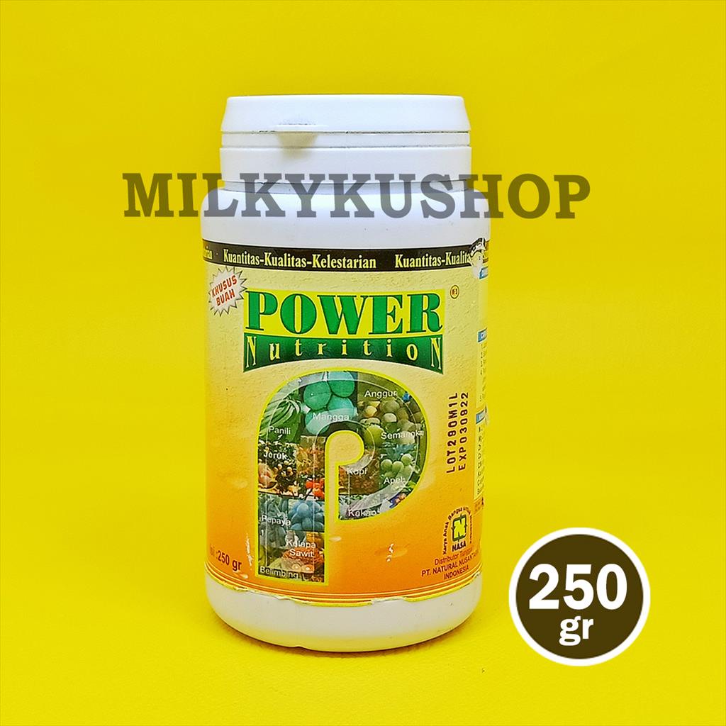 PUPUK ORGANIK POWER NUTRITION  NASA 250 GRAM KEMASAN PABRIK