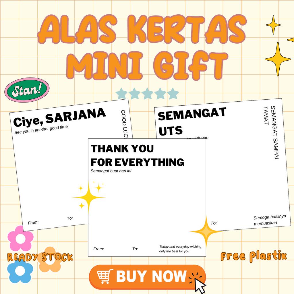 

[SEMARANG] ALAS KERTAS MINI GIFT SNACK KADO WISUDA ULANG TAHUN VALENTINE MURAH