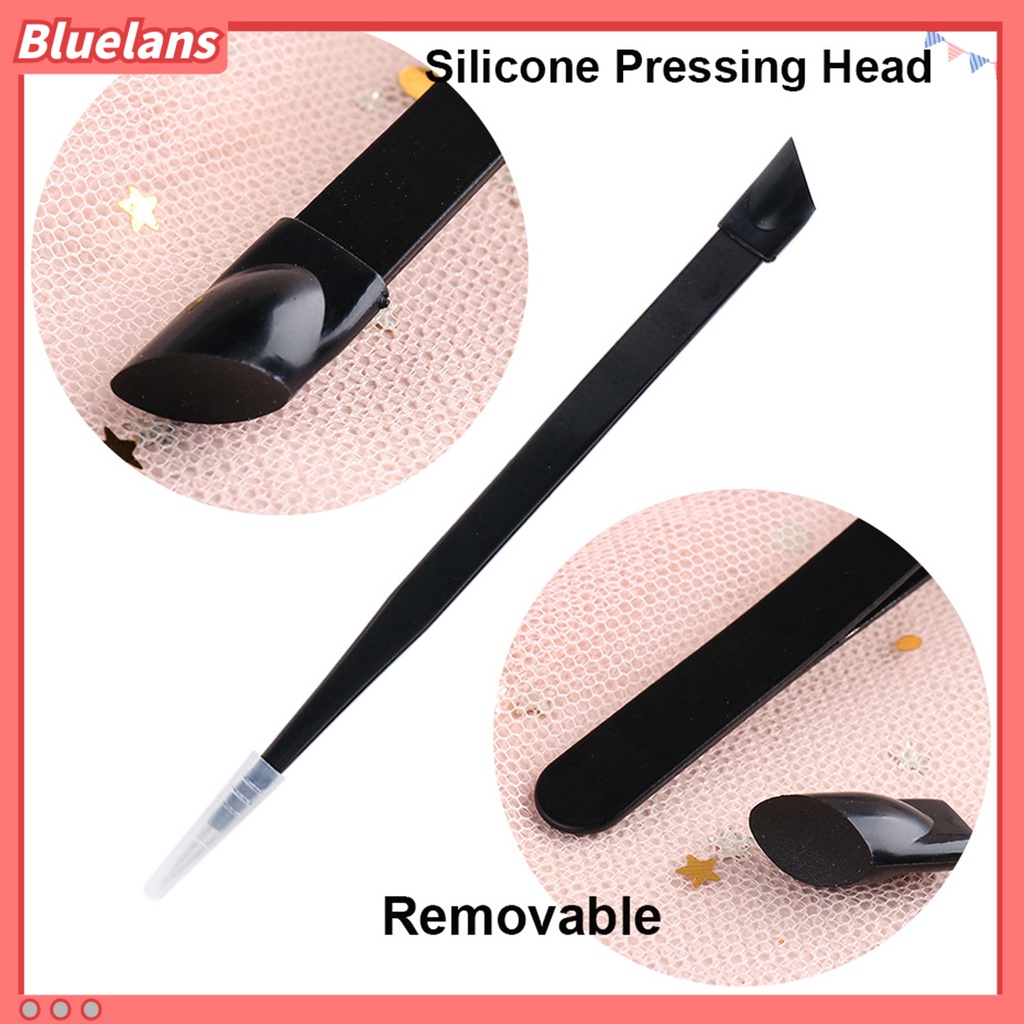 Bluelans Pinset Kuku Kepala Ganda Bahan Stainless Steel Multifungsi Dapat Dilepas Untuk Rumah