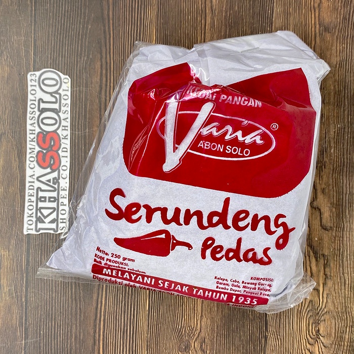 

✨COD✨ SRUNDENG VARIA SOLO 250gr - Manis