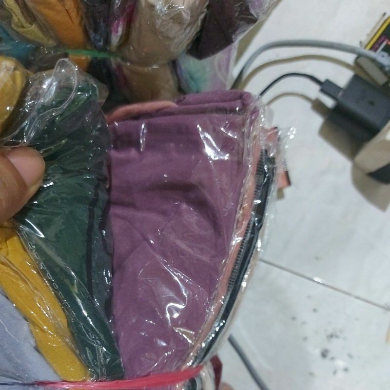 HIJAB INSTAND KCB LIPIT RENDA DALIYA TERMURAH  HIJAB INSTAND KHIMAR TERMURAH-Lavender