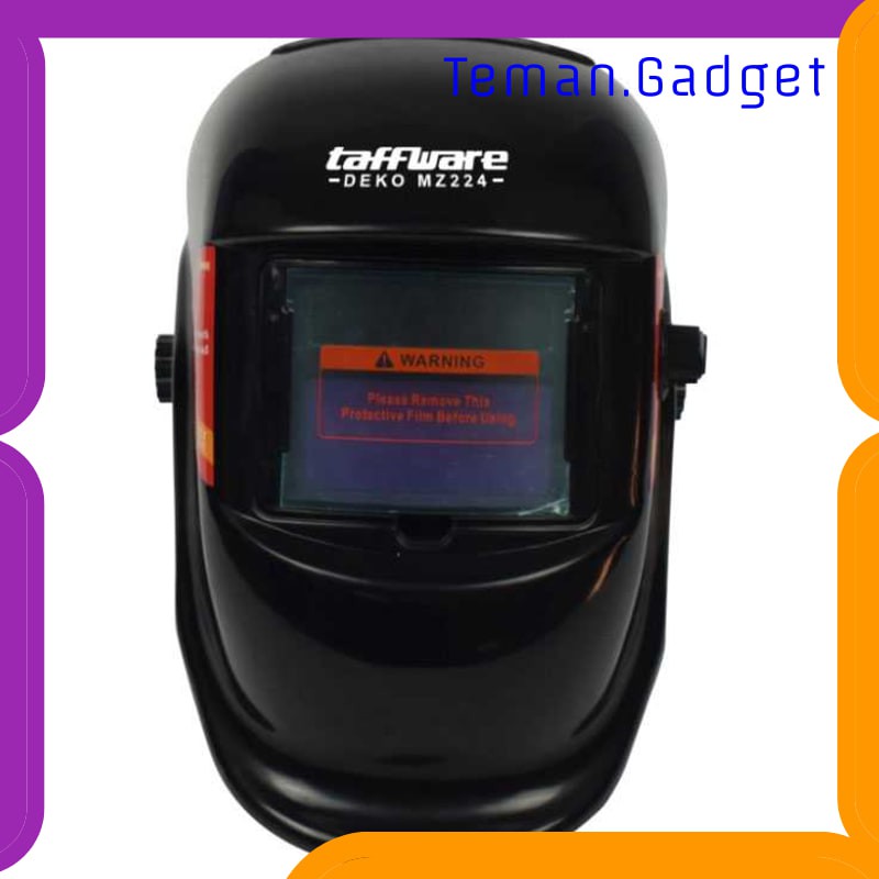 TG-DE447 TAFFWARE DEKO HELM LAS OTOMATIS AUTO DARKENING WELDING HELMET - MZ224