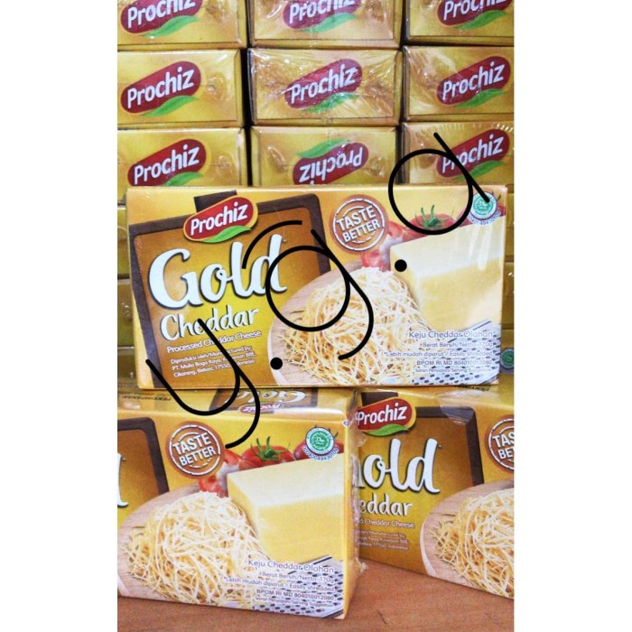 

Keju- Keju Prochiz Gold Cheddar 170Gr - 1 Pcs -Keju.