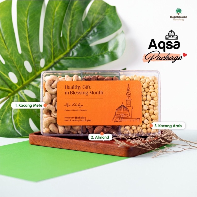 

Nafariz724 Aqsa Package (Kacang Mete - Almond - Kacang Arab)