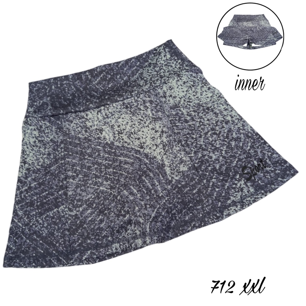 SPORT MINI SKIRT JUMBO/ROK SENAM JUMBO WANITA/ROK OLAHRAGA PENDEK JUMBO WANITA/ROK ZUMBA/ROK YOGA WANITA-RJ04