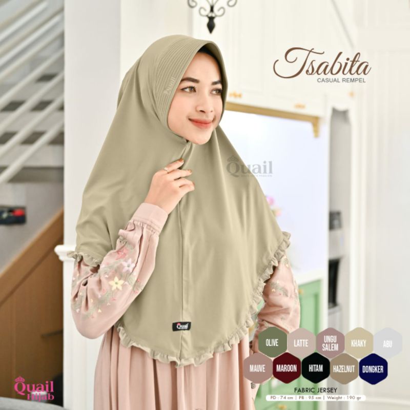 Jilbab Instan Quail Tsabita