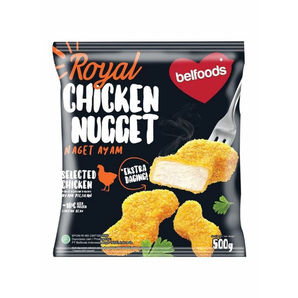 

Belfoods Royal Chicken Nugget 500 gram