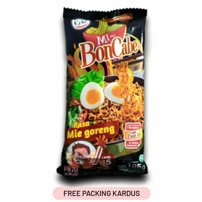 

MI BONCABE bon cabe level 15 105 gram - MIE GORENG - Mie Pedas Spicy Noodle Ramen Ramyun Samyang