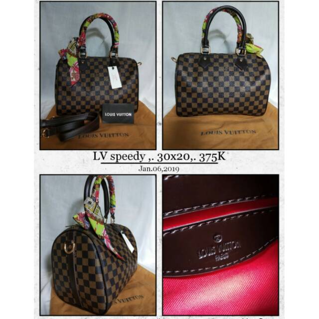 Preloved bag Lv speedy harga nego
