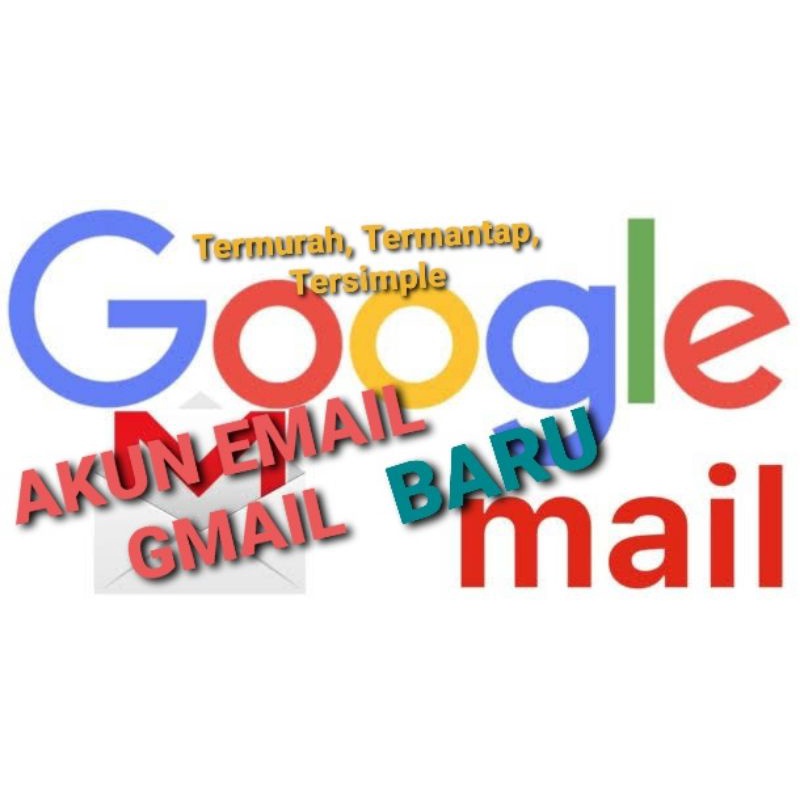 AKUN EMAIL GMAIL BARU NEW (AKUN+PASWORD)