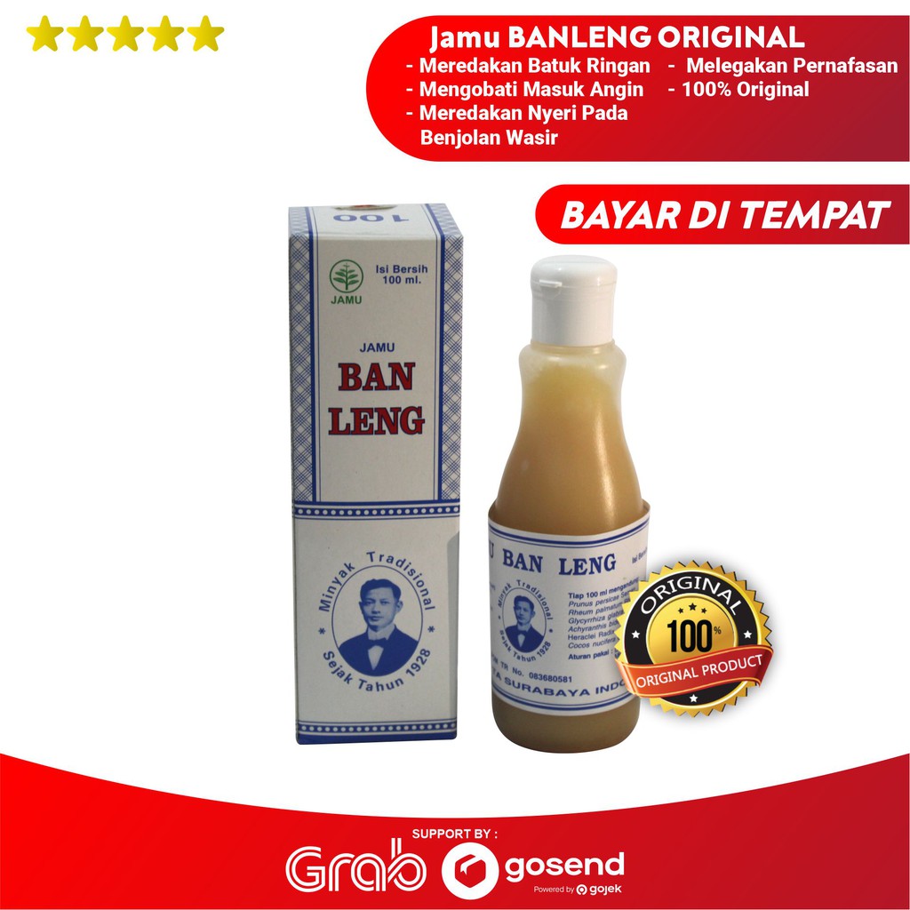 BANLENG ORIGINAL 100ML - minyak obat serbaguna herbal