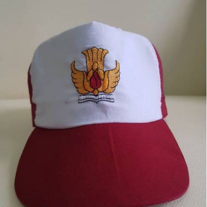 NEW Topi Anak SD Merah Putih - Topi Anak SEKOLAH  - Topi Murah Anak SD - Topi sekolah SD MERAH PUTIH