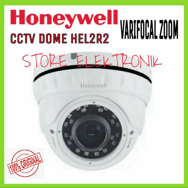 Camera CCTV DOME HONEYWELL HEL2R2 INDOOR Varifocal Zoom Full HD 1080P